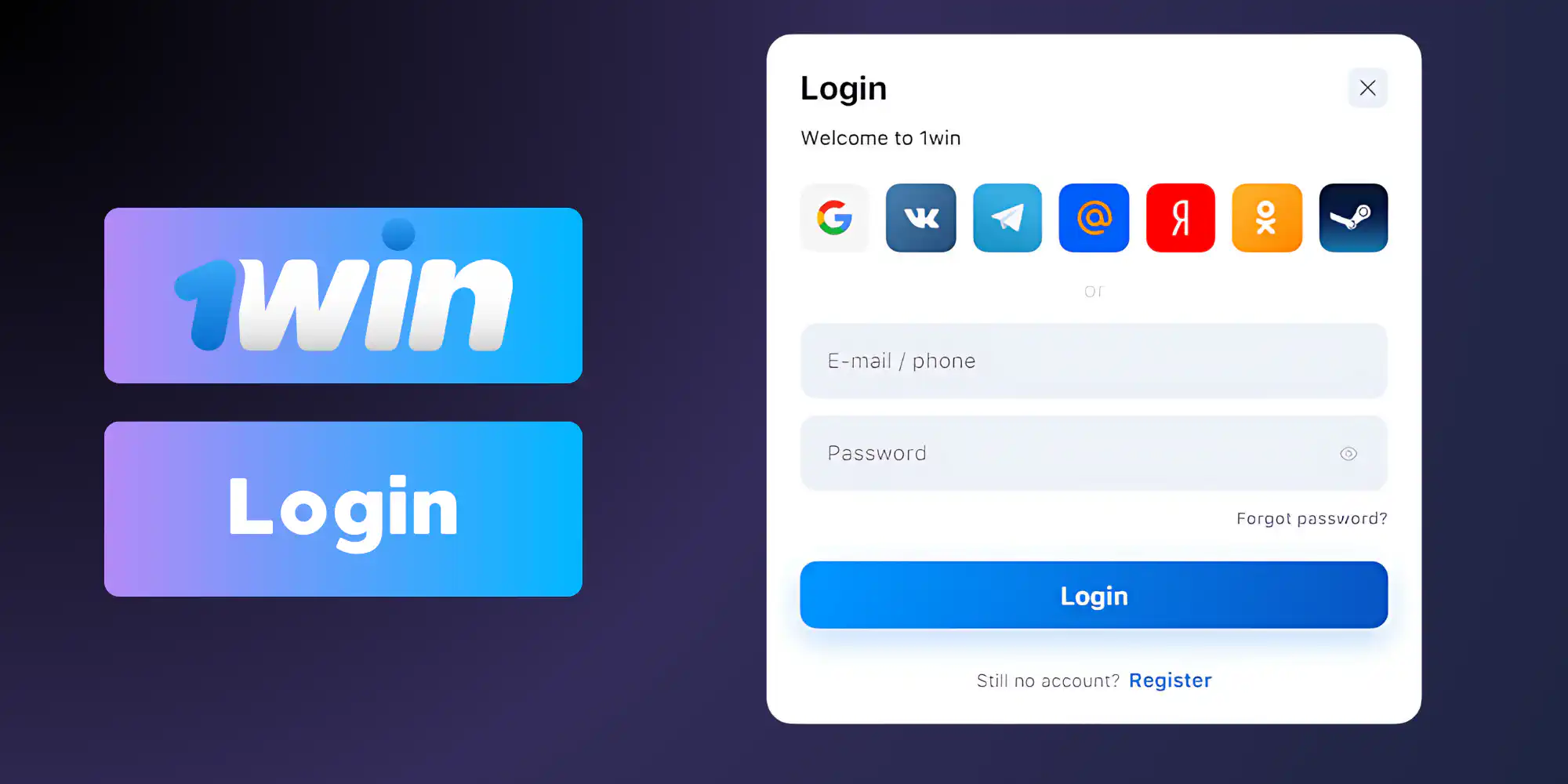 1win Bet Login